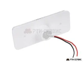 Фонарь габаритный 4-ех диодный LED н\о (белый)  - фото 2