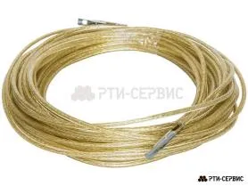 Трос TIR стальной пломбировочный в оплётке ПВХ с наконечниками, 44 м